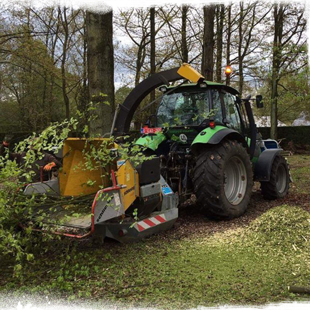 Déboisement et gyrobroyage et entretien de terrains laissés en friche